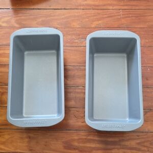 Farberware Gray Mini Loaf Pan Set, 2-Pack